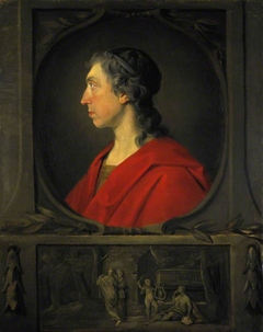 William Hamilton of Bangour, 1704 - 1754. Poet by Gavin Hamilton