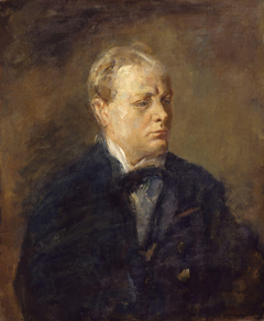 Winston Churchill by Ambrose McEvoy