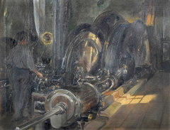 Work in a Factory by Ivan Vavpotič