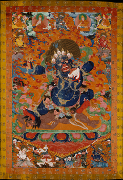 Yamantaka, Destroyer of the God of Death by anonymous painter