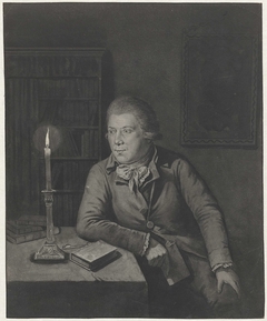 Zelfportret van Johannes Janson by Johannes Janson