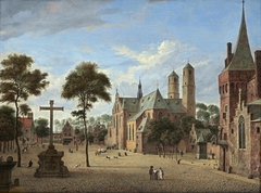 A Capriccio of Cologne by Jan van der Heyden