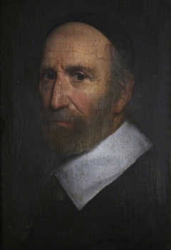 A Cleric in a Plain White Collar and Black Skull-cap by Dutch School