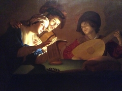 A Music Party" (van Honthorst). by Gerard van Honthorst