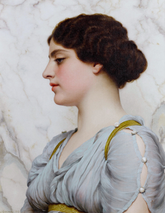 A Roman Beauty by John William Godward