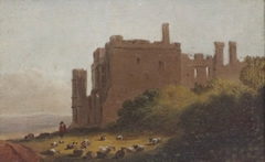 A Ruined Castle by attributed to Joseph Stannard