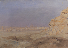 A View Of Cairo by Laurits Tuxen