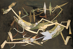 Adam and Eve by Wifredo Lam