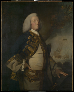 Admiral Sir George Anson, 1st Baron Anson (1697-1762) by Joshua Reynolds