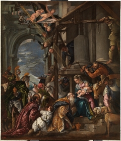 Adoración de los Reyes Magos by Paolo Veronese