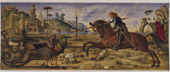 After Carpaccio  -  St George And The Dragon by Charles Fairfax Murray