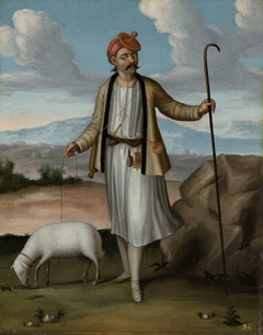 Albanian Herdsman by Unknown Artist