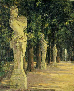 Allée de l'Été, Versailles by James Carroll Beckwith