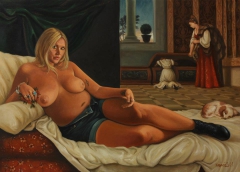 Amanda from Borås, visiting Venus from Urbino by Krassimir Kolev