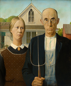 American Gothic by Grant Wood