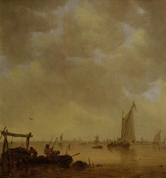 An Estuary by Jan van Goyen