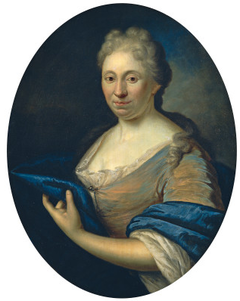 Anna de Peyster (?) by Frans van Doornik