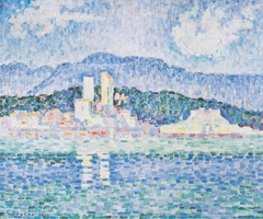 Antibes, Gewitter by Paul Signac