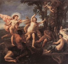 Apollo Chasing Daphne by Carlo Maratta