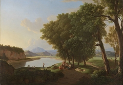 Aqua Cetosa near Rome (Acetosa) by Pieter Rudolph Kleijn