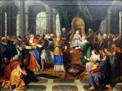 Athaliah Expelled from the Temple by Antoine Coypel