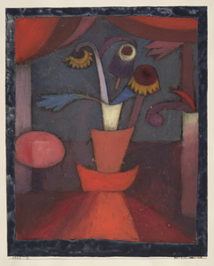 Autumn Flower by Paul Klee