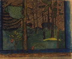 Autumn in the Forest by Hugo Simberg