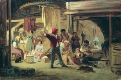 Backstage of the Circus by Fyodor Bronnikov