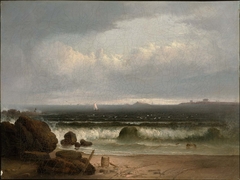 Beach Scene with Rocks II by Thomas Doughty