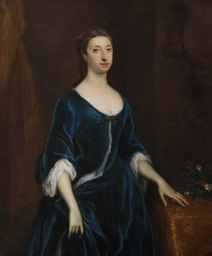 Called Henrietta Shelley, Countess of Onslow (1731-1809) but really Lady Henrietta Godolphin, Duchess of Newcastle (m. 1717; d. 1776) (?) by Jonathan Richardson