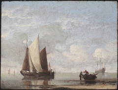 Calm Sea by Willem van de Velde the Younger