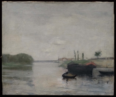 Canal Scene by John Henry Twachtman