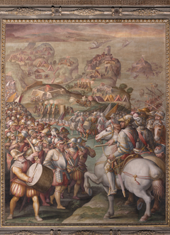 Capture of Porto Ercole by Giorgio Vasari