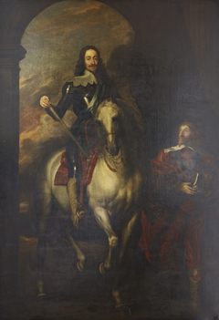 Charles I (1600-1649) with M. de St Antoine by Anonymous