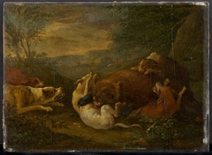 Chasse à l'ours by Adriaen de Grijef