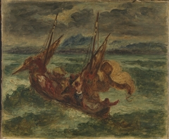 Christ on the Sea of Galilee by Eugène Delacroix