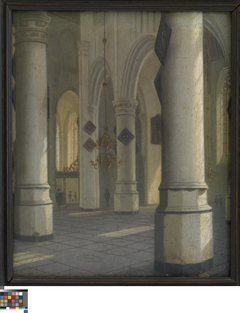 Church Interior by Hendrick Cornelisz van Vliet