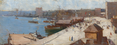 Circular Quay by Arthur Streeton