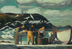 Cleaning Fish by George Bellows