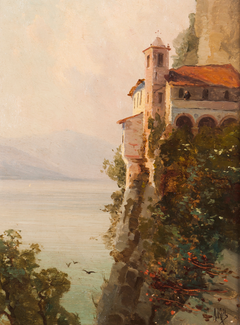 Convent of Saint Catherine at Lake Maggiore by Alfredo Keil