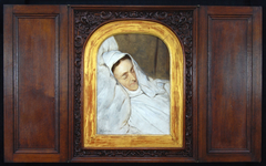 Cornelia Scheffer-Lamme op haar doodsbed by Ary Scheffer