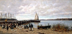 Crossing at Szántód by Géza Mészöly