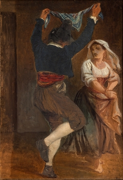 Dancing Italian by Wilhelm Marstrand