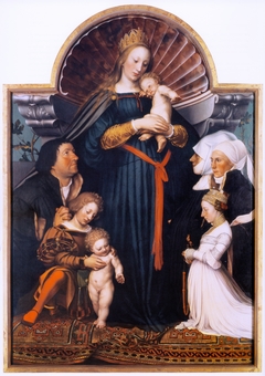 Darmstadt Madonna by Hans Holbein the Younger