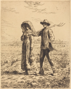 Departure for Work by Jean-François Millet