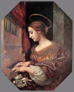 Die heilige Cäcilie by Carlo Dolci