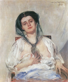 Donna Gravida by Lovis Corinth