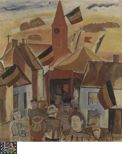 Dorpskermis by Gustave De Smet