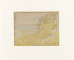 Duinlandschap met gezicht op zee by Jan Toorop