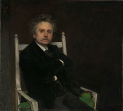 Edvard Grieg by Eilif Peterssen